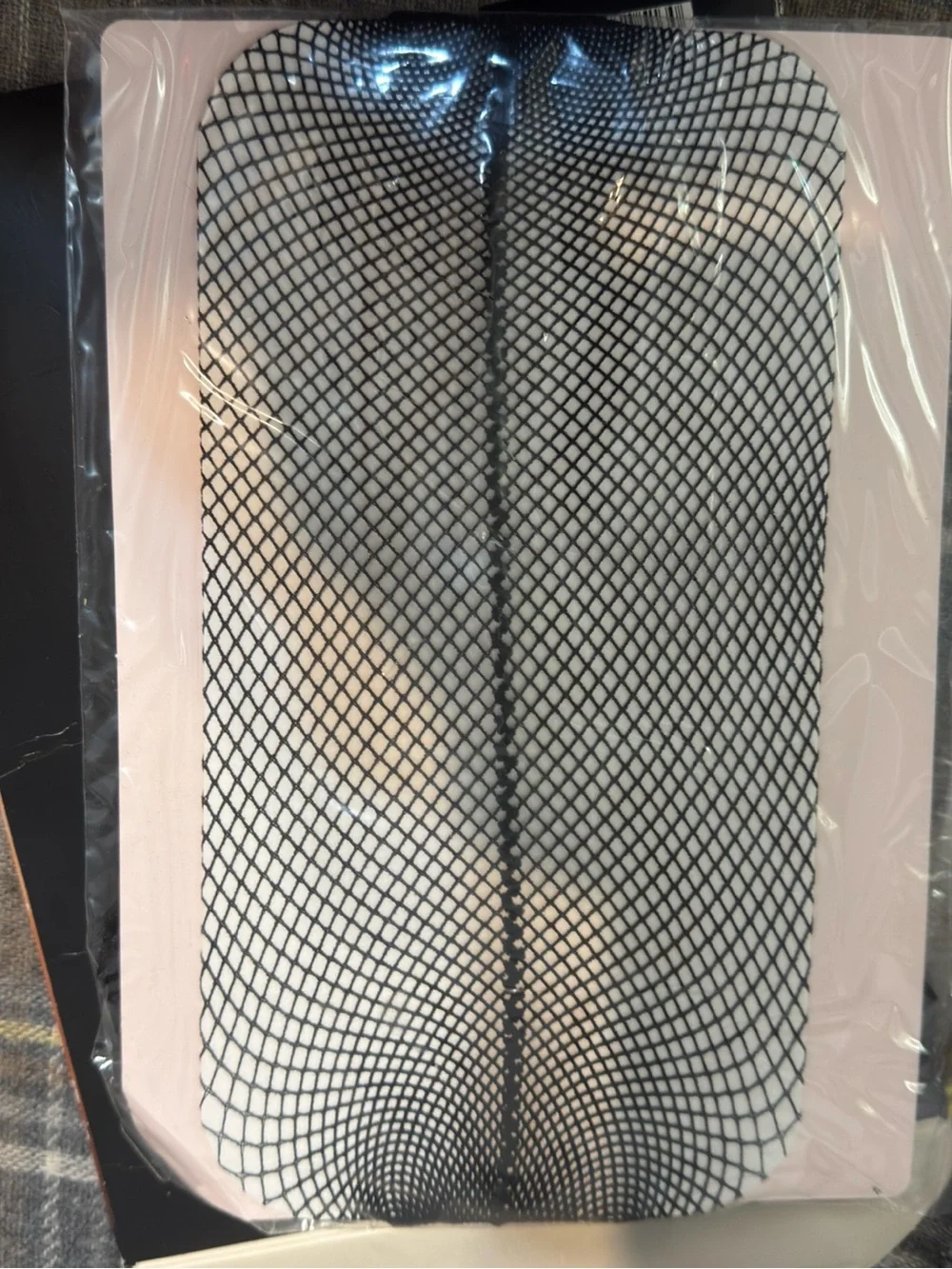 Victoria’s Secret Very Sexy Backseam Fishnet Stockings Black NIP Made Italy